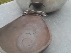 Vánoční cesmína - misky a talířky