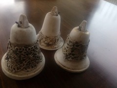 Vánoční cesmína - misky a talířky