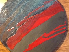 Vánoční cesmína - misky a talířky