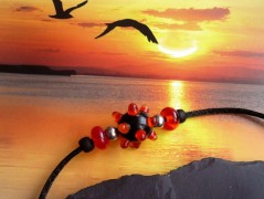 Letní náhrdelník s vinutkou TIP-TOP