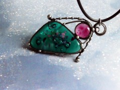 Letní náhrdelník s vinutkou TIP-TOP