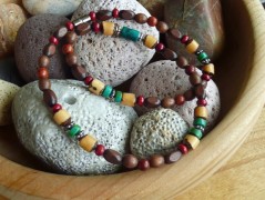 Letní náhrdelník s vinutkou TIP-TOP