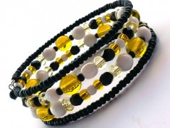 Ve fialové krajce - náhrdelník