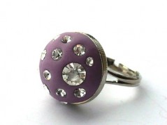 Ve fialové krajce - náhrdelník