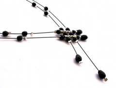 Ve fialové krajce - náhrdelník