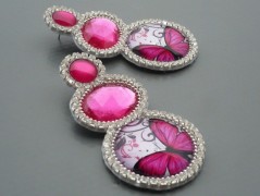 Ve fialové krajce - náhrdelník