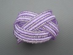 Ve fialové krajce - náhrdelník