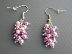 Ve fialové krajce - náhrdelník