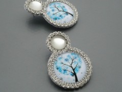 Ve fialové krajce - náhrdelník