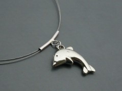 Ve fialové krajce - náhrdelník