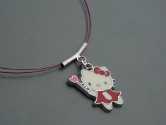 Ve fialové krajce - náhrdelník