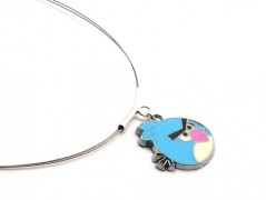 Ve fialové krajce - náhrdelník