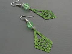 Ve fialové krajce - náhrdelník