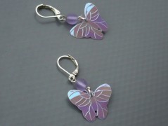 Ve fialové krajce - náhrdelník