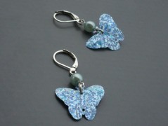 Ve fialové krajce - náhrdelník