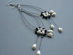 Ve fialové krajce - náhrdelník