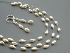 Ve fialové krajce - náhrdelník