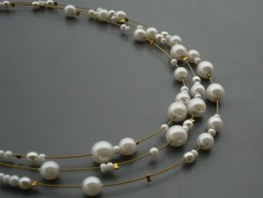 Ve fialové krajce - náhrdelník