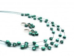 Ve fialové krajce - náhrdelník