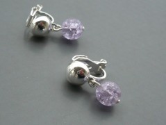 Ve fialové krajce - náhrdelník