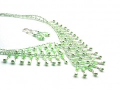 Ve fialové krajce - náhrdelník