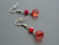 Ve fialové krajce - náhrdelník