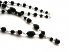 Ve fialové krajce - náhrdelník