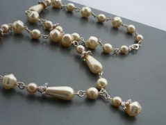 Ve fialové krajce - náhrdelník