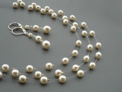 Ve fialové krajce - náhrdelník