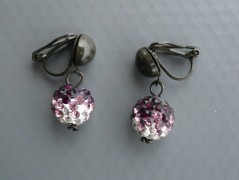 Ve fialové krajce - náhrdelník