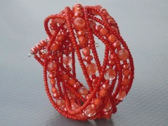 Ve fialové krajce - náhrdelník