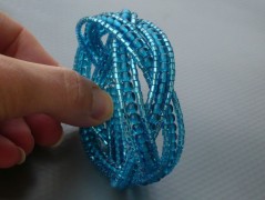 Ve fialové krajce - náhrdelník