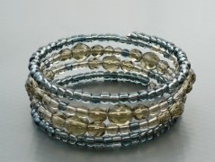 Ve fialové krajce - náhrdelník