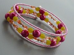 Ve fialové krajce - náhrdelník