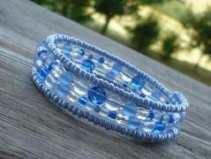 Ve fialové krajce - náhrdelník