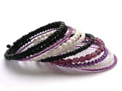 Ve fialové krajce - náhrdelník