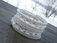 Ve fialové krajce - náhrdelník