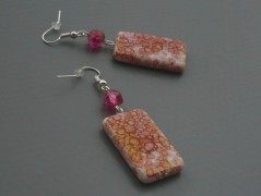 Ve fialové krajce - náhrdelník