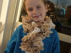 Ve fialové krajce - náhrdelník