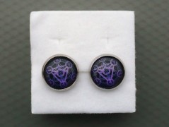 Ve fialové krajce - náhrdelník