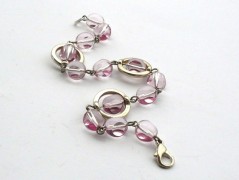 Ve fialové krajce - náhrdelník