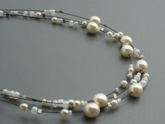 Ve fialové krajce - náhrdelník