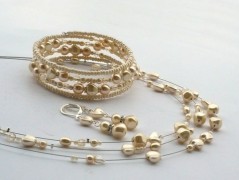 Ve fialové krajce - náhrdelník