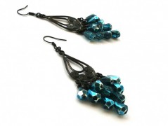 Ve fialové krajce - náhrdelník