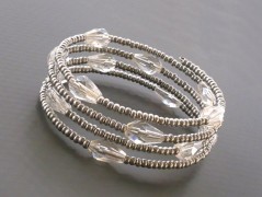 Ve fialové krajce - náhrdelník