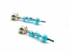 Ve fialové krajce - náhrdelník