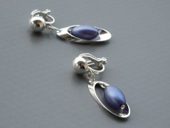 Ve fialové krajce - náhrdelník