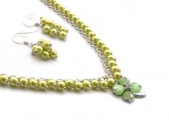 Ve fialové krajce - náhrdelník