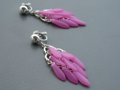 Ve fialové krajce - náhrdelník