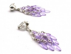 Ve fialové krajce - náhrdelník